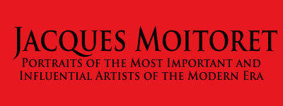 Jacques Moiteret. Portraits of the most important and influential artists of the modern era
